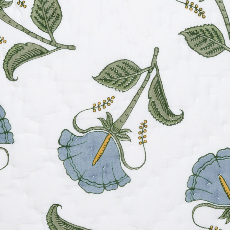 Farah Light Indigo Quilt