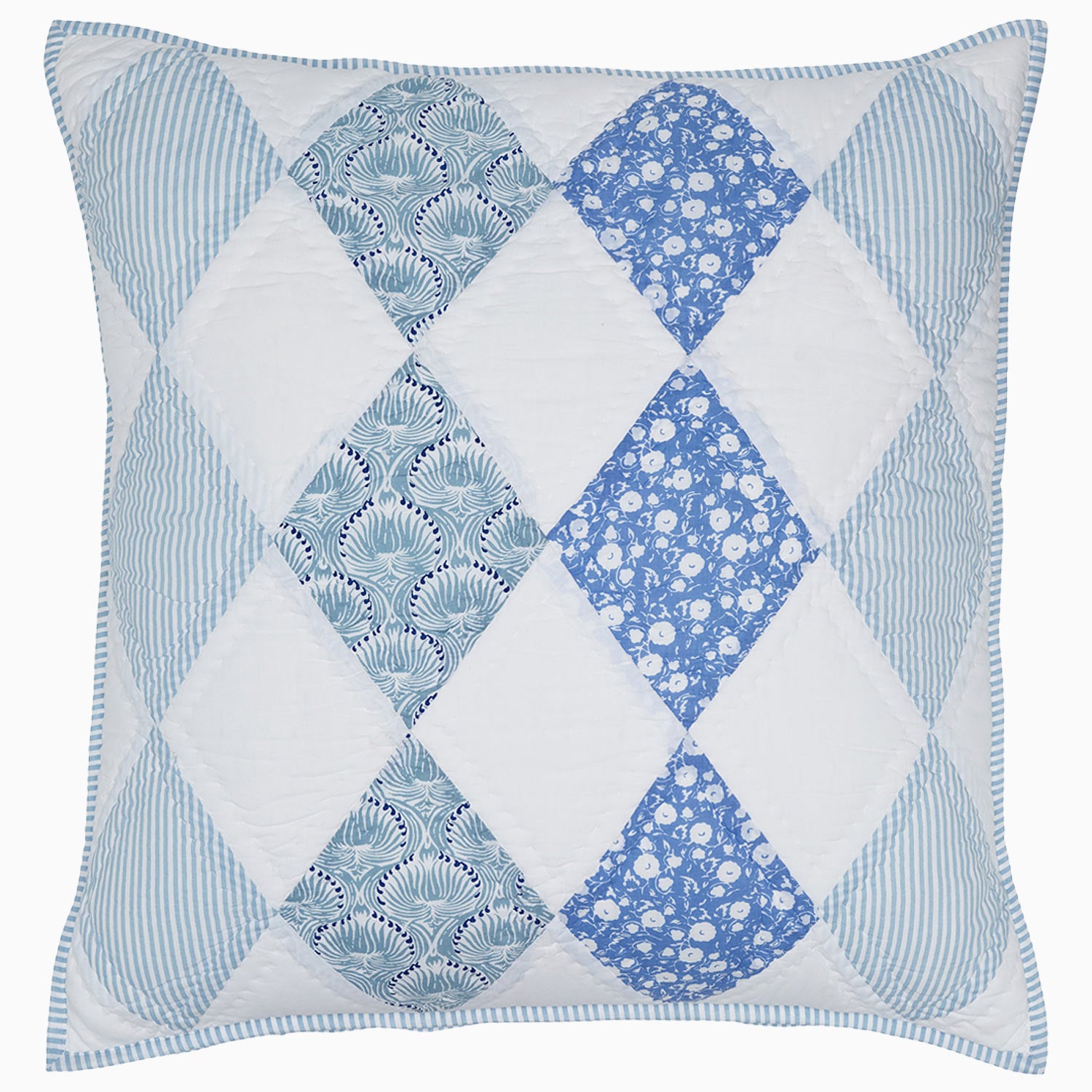Namit Azure Sham by John Robshaw