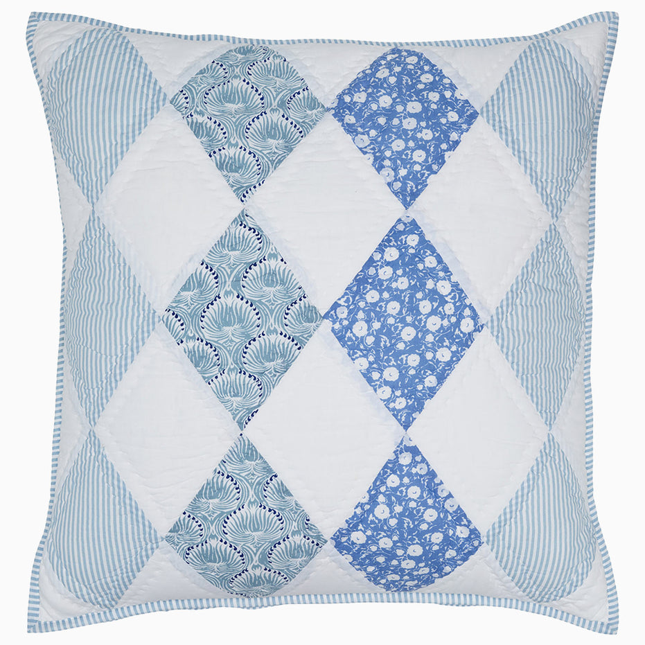 Namit Azure Sham by John Robshaw
