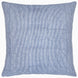 A simple striped Nandi Indigo Quilt pillow by John Robshaw.
