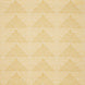 A Farzu Marigold Performance Fabric rug featuring geometric prints. (Brand: John Robshaw)