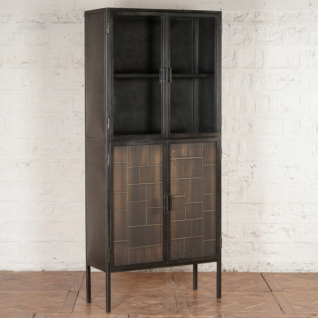 Samar Iron and Brass Cabinet