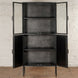 Samar Iron and Brass Cabinet