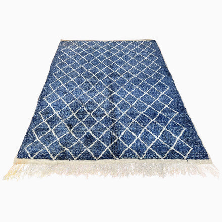 Blue Village Wool Rug by John Robshaw