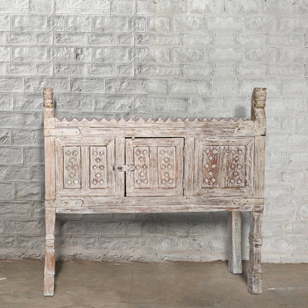 Wooden Carved Manjoo Light 5 by John Robshaw