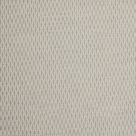 A close up of John Robshaw's Natesh Gray Performance Fabric, resistant to mold.