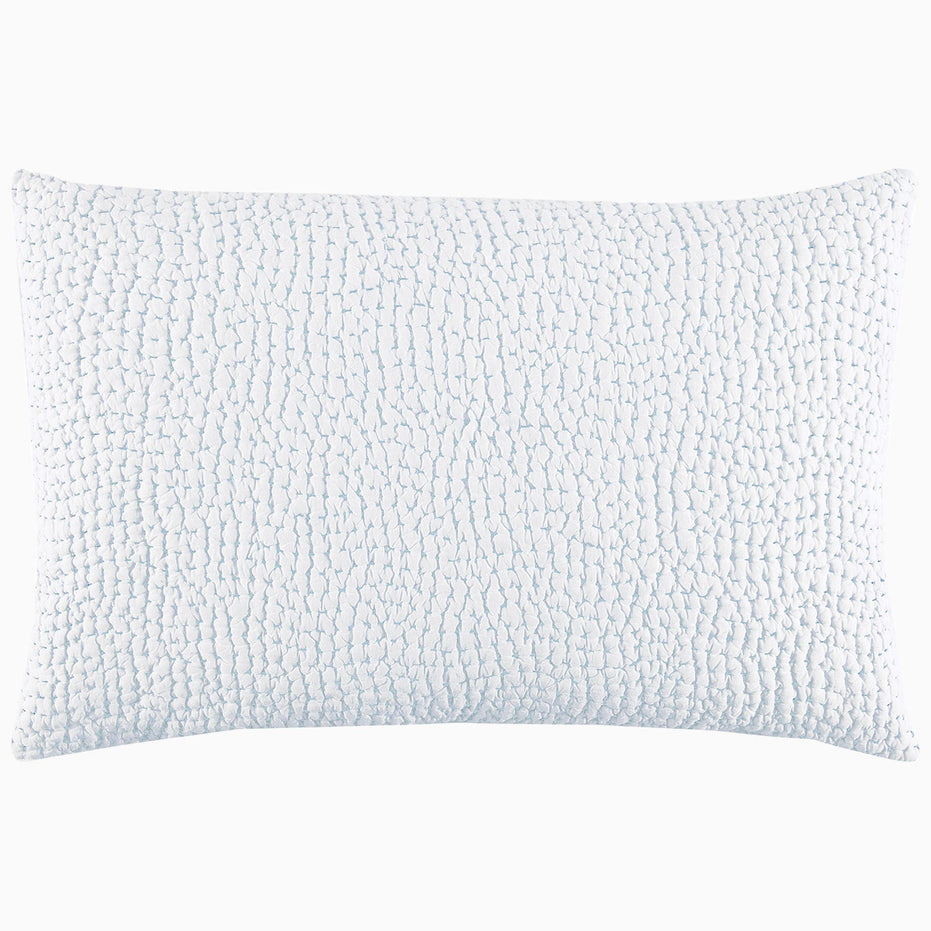 Organic Hand Stitched Mist Sham by John Robshaw