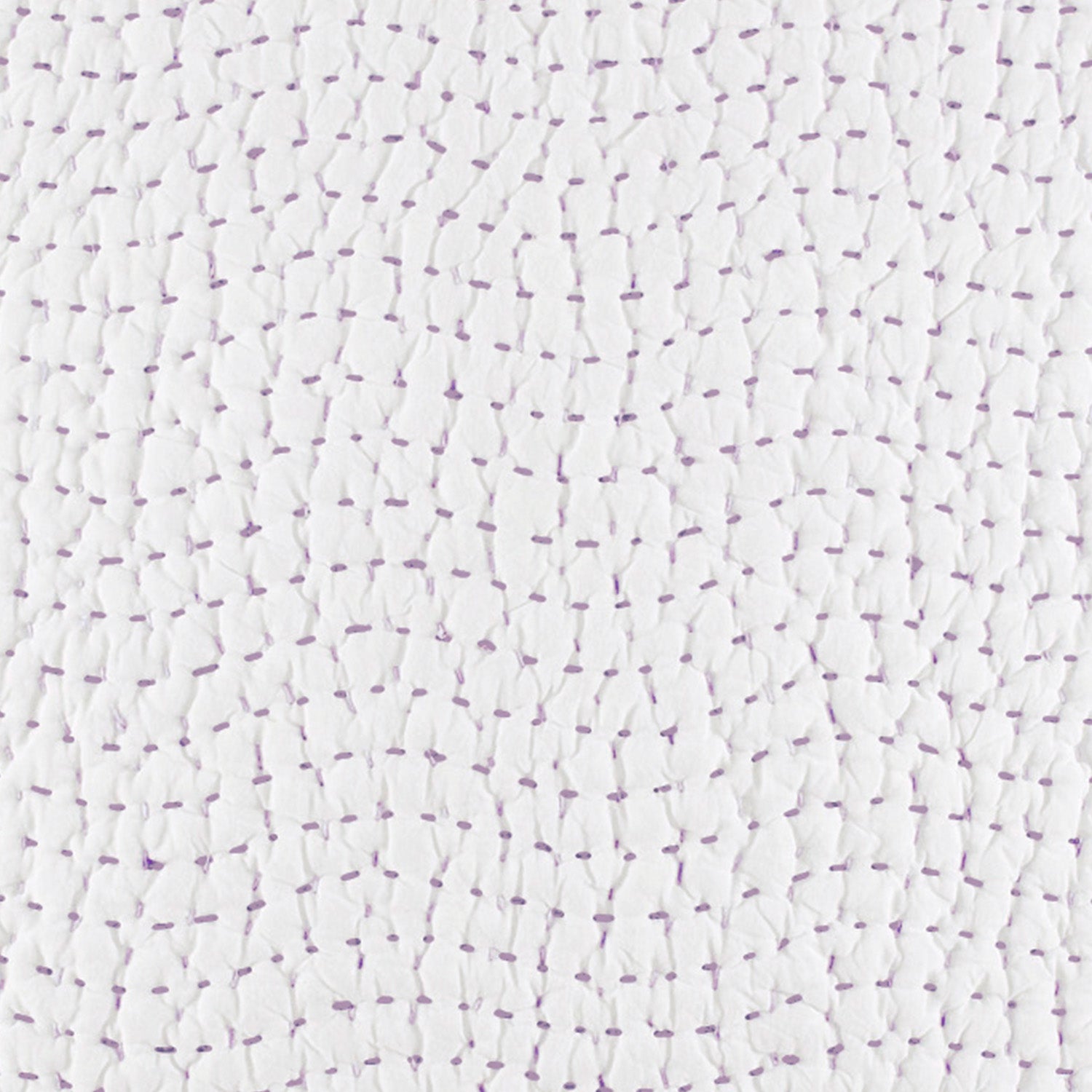 Organic Hand Stitched Lavender Quilt
