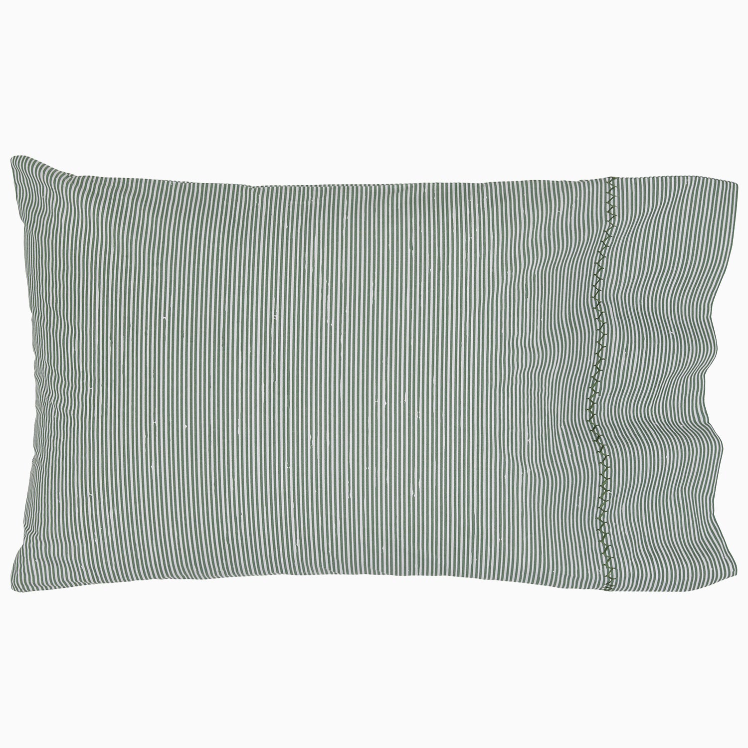 Nandi Dark Sage Organic Sheet Set by John Robshaw