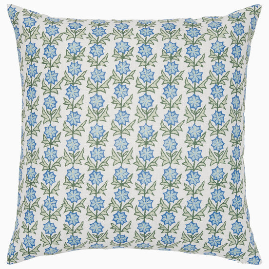 Akhil Light Indigo Outdoor Decorative Pillow