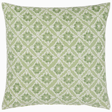 Anju Sage Decorative Pillow by John Robshaw