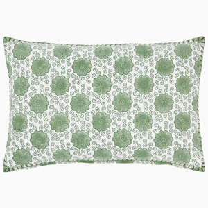 Damini Sage Pillow by John Robshaw