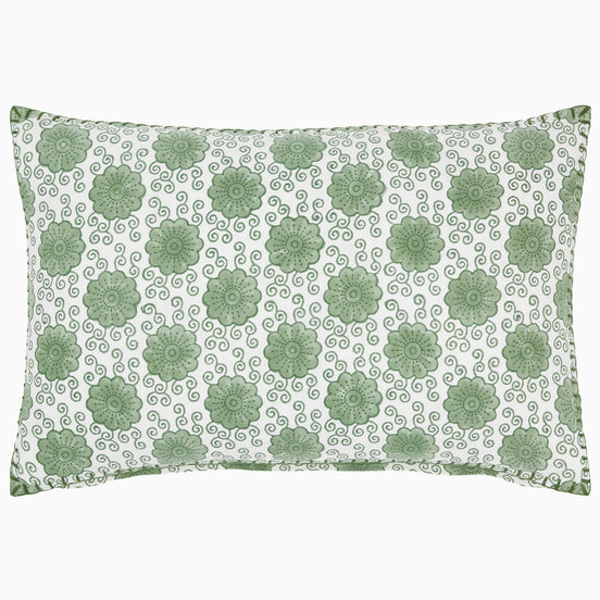 Damini Sage Pillow by John Robshaw