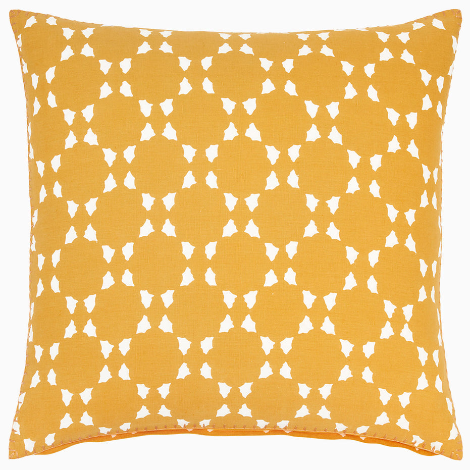 Lata Marigold Pillow by John Robshaw