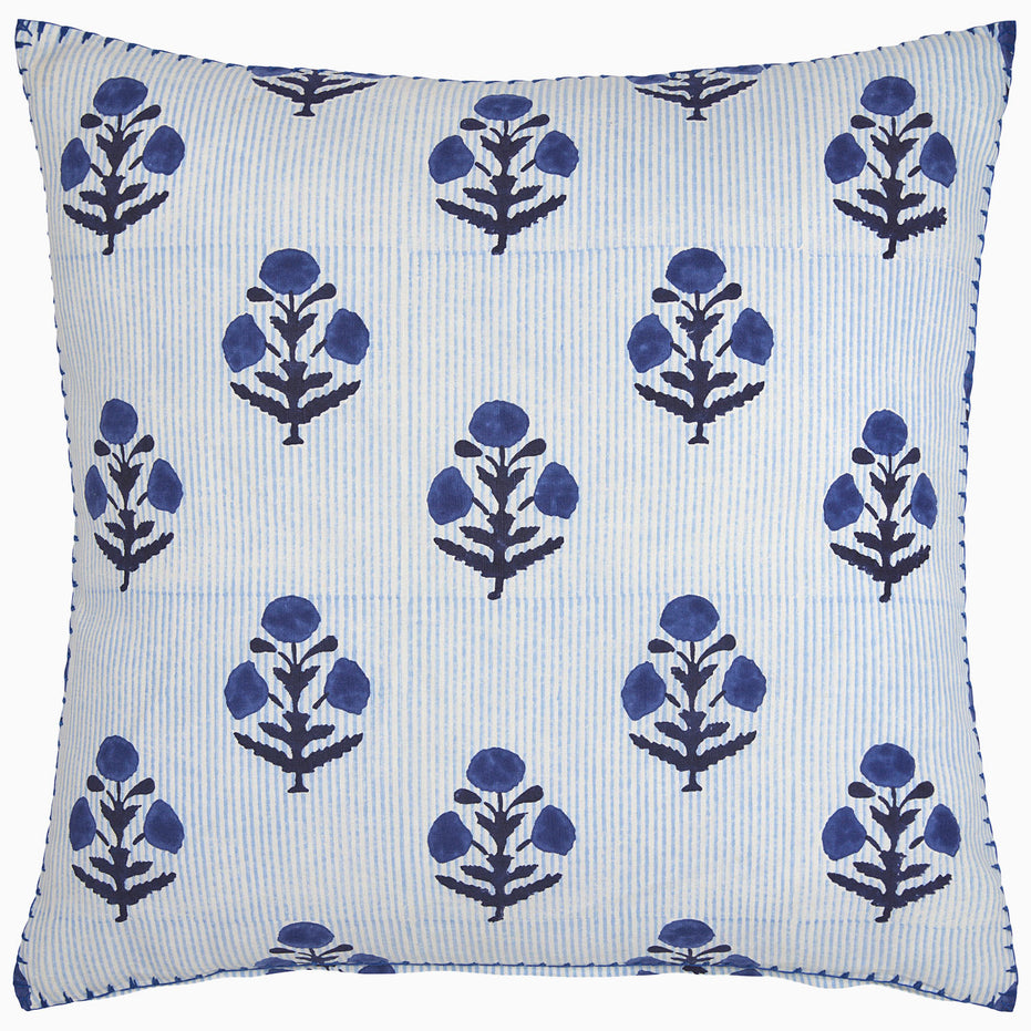 Lucy Indigo Decorative Pillow