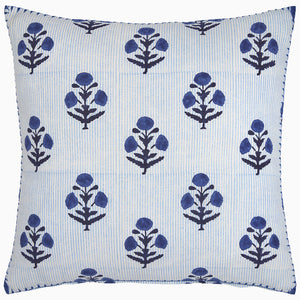 Lucy Indigo Decorative Pillow by John Robshaw