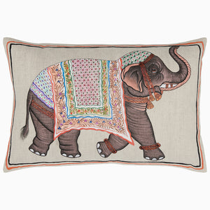 Pinky Elephant Pillow by John Robshaw