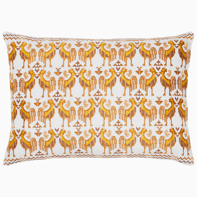 Usha Marigold Pillow by John Robshaw