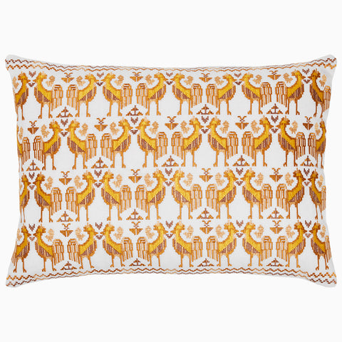 Usha Marigold Pillow by John Robshaw