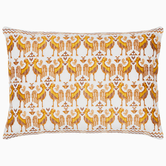 Usha Marigold Pillow by John Robshaw