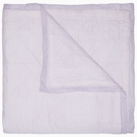 A Nandi Lavender Quilt, made by John Robshaw,, made of cotton.