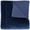 A John Robshaw Velvet Indigo Quilt.