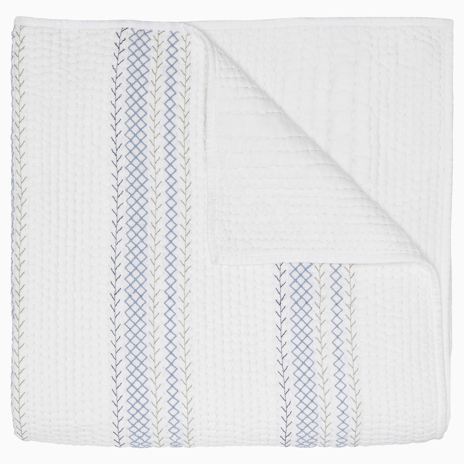 Rimi Light Indigo Organic Quilt