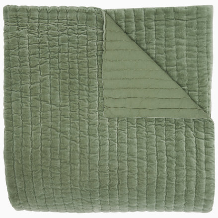 Velvet Sage Quilt by John Robshaw