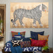 Right White Tiger 2 Tapestry