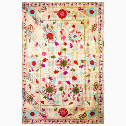 Hidden Rhythm Ralli Blanket by John Robshaw