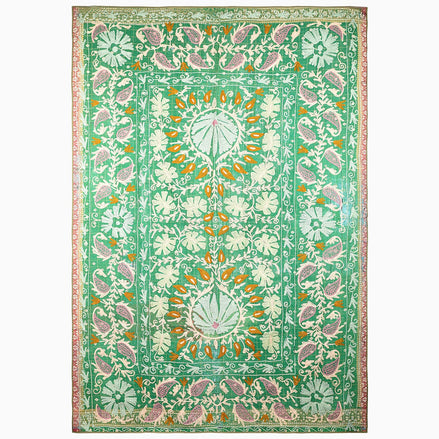 Moss Pattern Ralli Blanket by John Robshaw