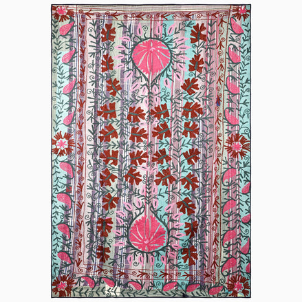 Quiet Geometry Ralli Blanket by John Robshaw