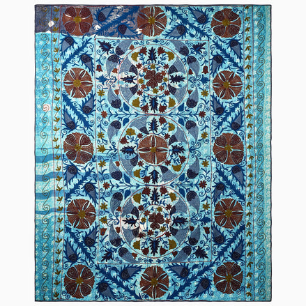 Soft Horizon Line Ralli Blanket by John Robshaw
