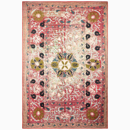 Sun Through Leaves Ralli Blanket by John Robshaw