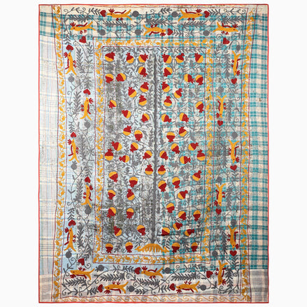 Wandering Thread Ralli Blanket by John Robshaw
