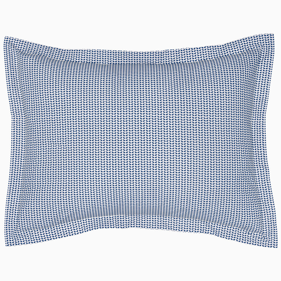 Cinde Navy Organic Sham by John Robshaw