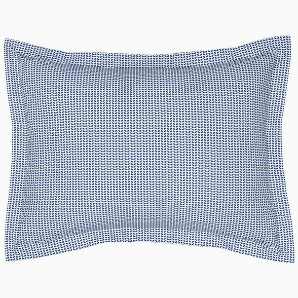 Cinde Navy Organic Sham by John Robshaw