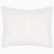 Organic Hand Stitched Coffee Sham by John Robshaw