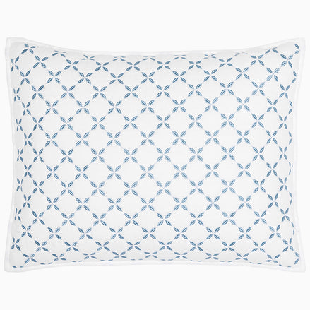 Layla Light Indigo Sham by John Robshaw