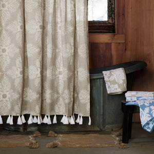 Dasati Sand Shower Curtain by John Robshaw