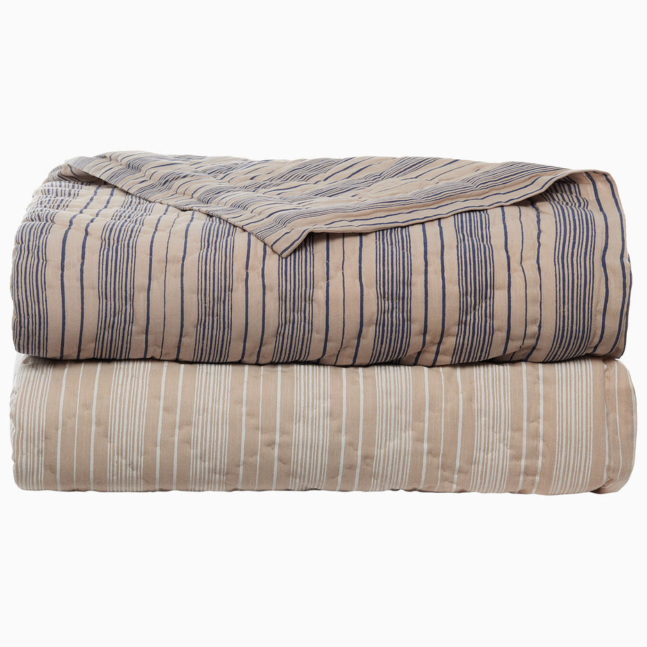 Darika White Quilt by John Robshaw