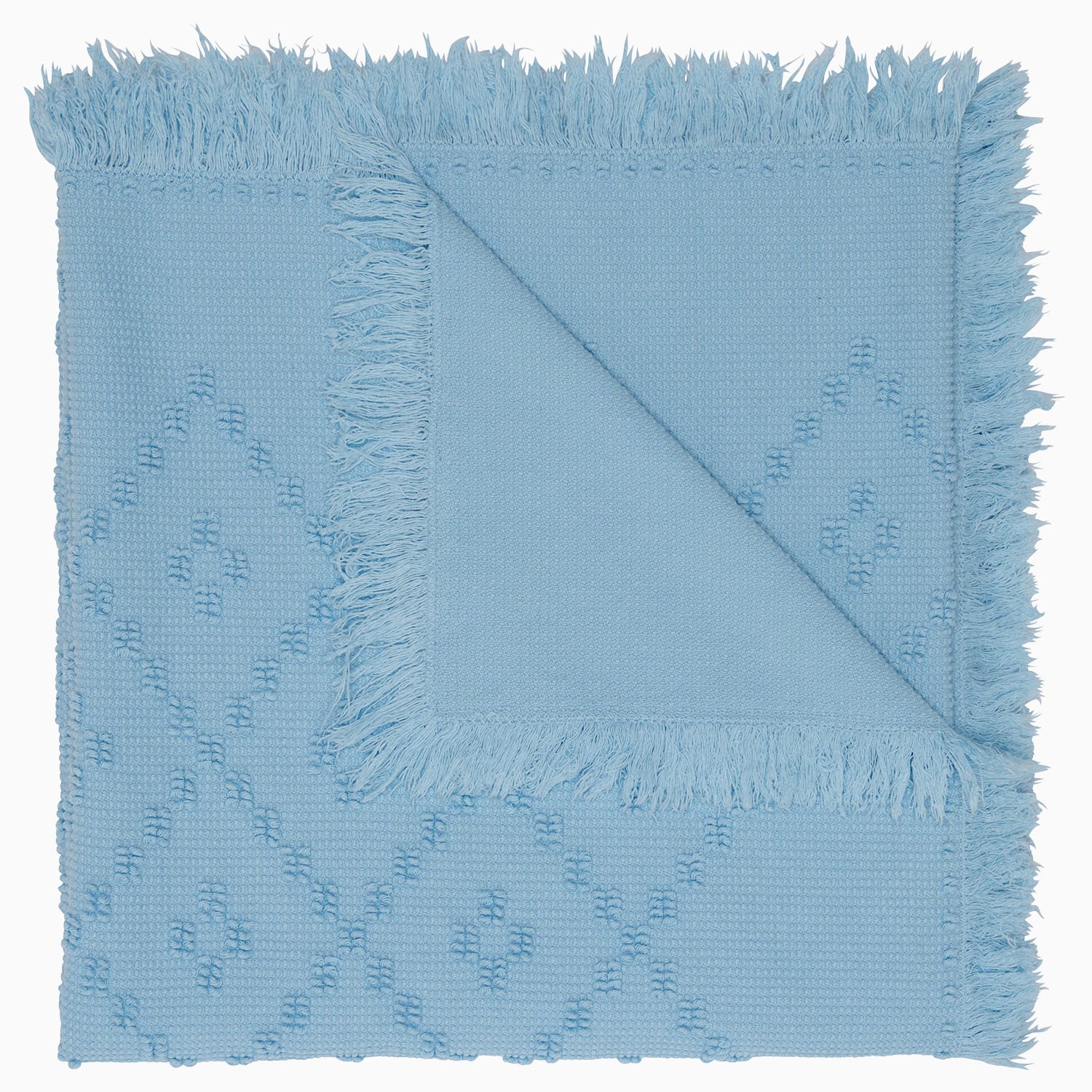 Tej Light Indigo Throw