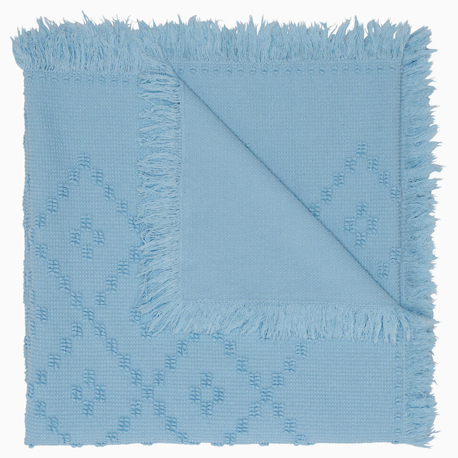 Tej Light Indigo Throw