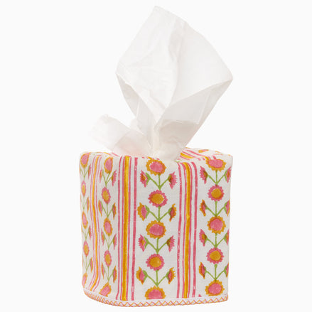 Ritika Azalea Tissue Box Cover by John Robshaw