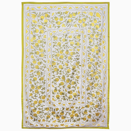 Sunshine Again Suzani Blanket by John Robshaw