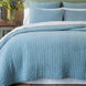 Cinde Light Indigo Organic Bed Skirt