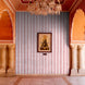 Vintage Stripe Oyster Wallpaper