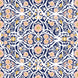 Adda Indigo Wallpaper