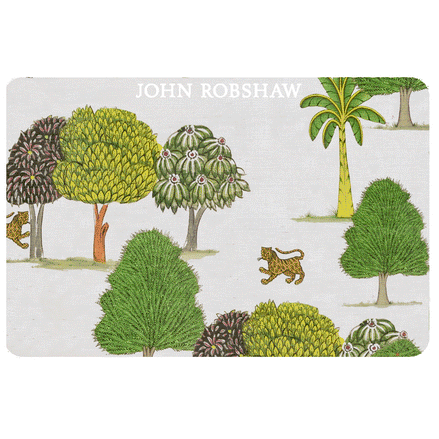 Redeem your E-Gift Card on John Robshaw placemats.