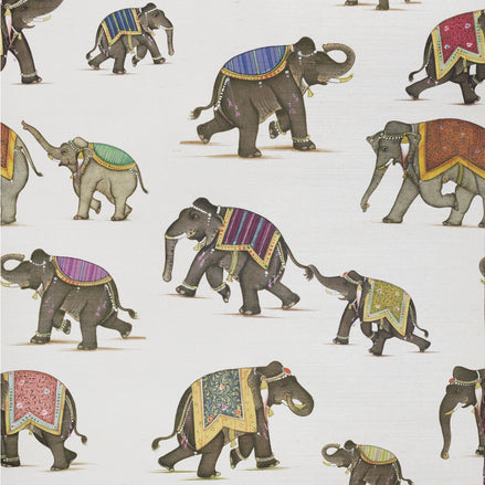 Gaja Graphite Wallpaper by John Robshaw